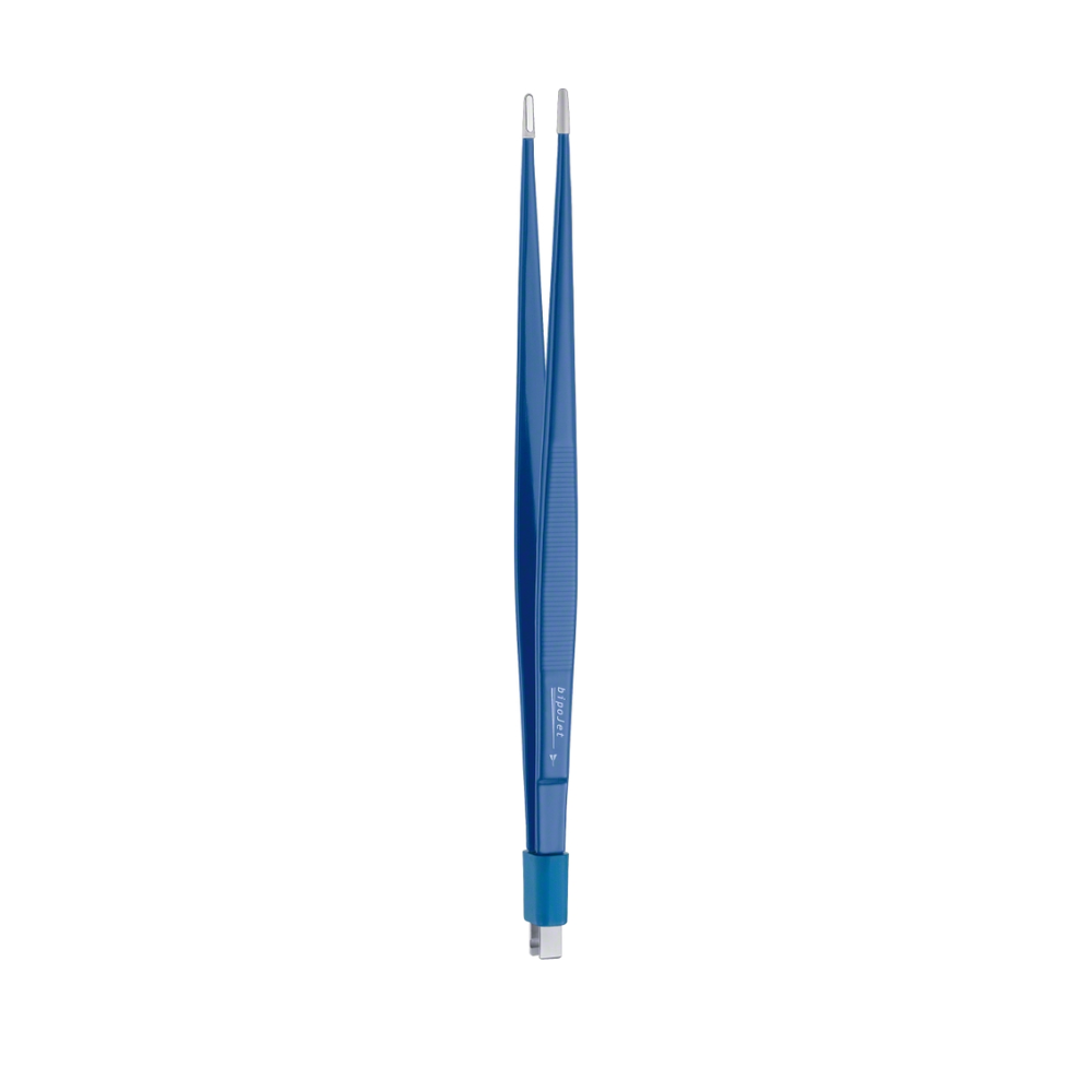 RHG-00642 BipoJET® Bipolar Dissecting Forceps, Straight, 230 mm (9″), Fully Insulated Tip