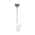 BipoJET® Bipolar Connecting Cable, 5 m, Round Pin Connector